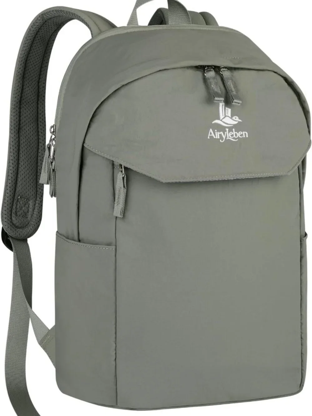 Stylish Sage Green Commuter Backpack for 15.6